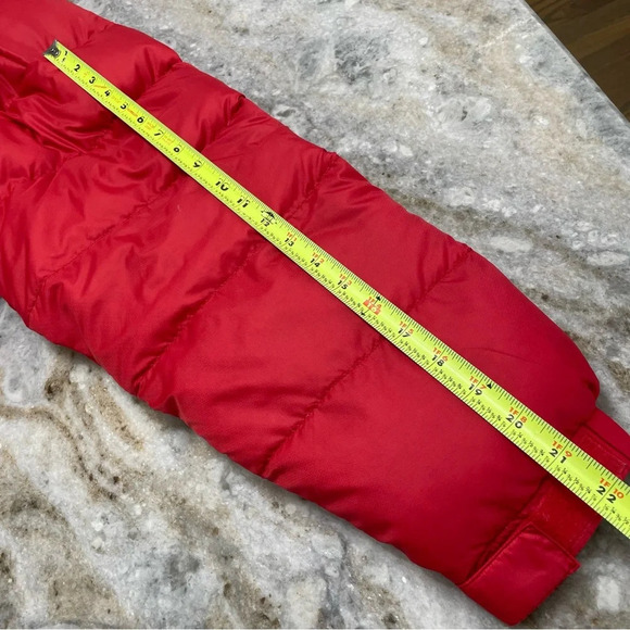 Marmot Goose Down Red Puffer Jacket Coat - Picture 8 of 15